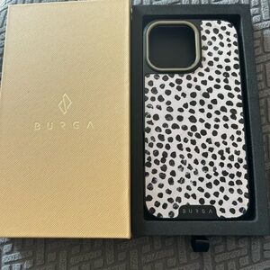 Brand new! Burga iPhone 13 Pro Max Elite gunmetal case MagSafe capabilities!